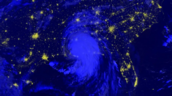 Le cyclone tropical Ida, le 30 août 2018. NASA Le cyclone tropical Ida, le 30 août 2018. NASA