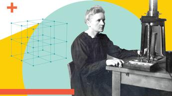 Affiche de l'exposition Beyond Curie