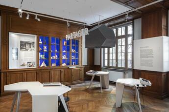 Salle de thé - Espace Partager ©Institut Henri Poincaré/Atelier Novembre, du&ma, Thibaut Voisin