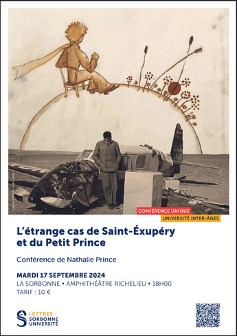 Affiche "L'étrange cas de Saint-Exupéry et du Petit Prince"