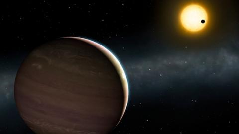 Découverte d'un système extrasolaire de deux planètes en forte interaction Découverte d'un système extrasolaire de deux planètes en forte interaction