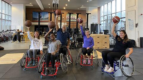 Belle participation aux ateliers handisports Belle participation aux ateliers handisports