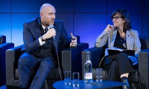 Olivier Ginez et Nathalie Drach-Temam © Pierre Kitmacher Olivier Ginez et Nathalie Drach-Temam © Pierre Kitmacher